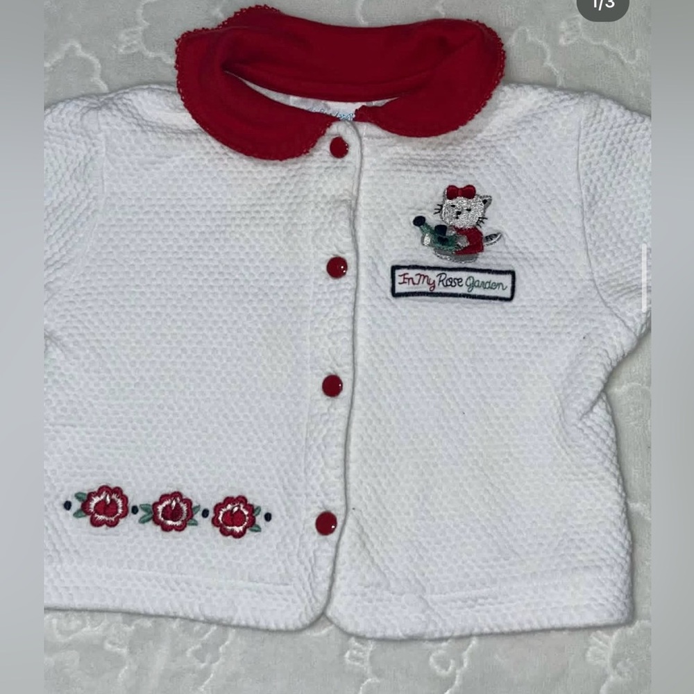 Miniwear classics vintage jacket girls 3/6 mos